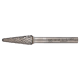Pferd 21725159 | 25159 3/8" Diameter x 1/4" Shank x 3" OAL x 1.0625" LOC Annealed cast iron Burr