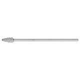 Pferd 21725647 | 25647 1/2" Diameter x 1/4" Shank x 6-7/8" OAL x 1" LOC Case-hardened steels Burr