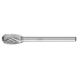 Pferd 21823282 | 23282 1/4" Diameter x 1/8" Shank x 1-9/16" OAL x 3/8" LOC Annealed cast iron Burr