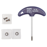 Pferd 22000024 | 20112 4-1/2"/5" Torx Key 2 Screw 2 Insert Service set