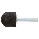 Pferd 35123 | 35123 1" Diameter x 1/4" Shank x 1" Width 30 Grit Stainless steel Abrasive Mounted Point