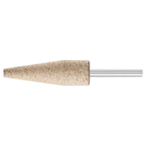 Pferd 39101658 | 35100 3/4" Diameter x 1/4" Shank x 2-1/2" Width 30 Grit Bronze Abrasive Mounted Point