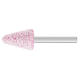 Pferd 31041 | 31041 3/4" Diameter x 1/4" Shank x 1-1/8" Width 30 Grit Cast steel Abrasive Mounted Point