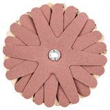Pferd 42732168 | 44042 4" Diameter 180 Grit Aluminum Cross Buff