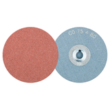 Pferd 42750708 | 42173 3" Diameter 80 Grit Annealed cast iron Abrasive Disc
