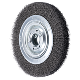 Pferd 43740017 | 764213 8" Diameter x 1-1/4" Width Cast iron Crimped Wheel Brush