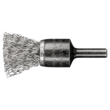 Pferd 43740060 | 764435 3/4" Diameter x 1/4" Shank Aluminum Crimped End Brush