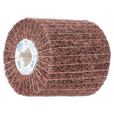 Pferd 44641108 | 43114 4" Diameter x 4" Width 80 Grit Aluminum Non-Woven Finishing Drum