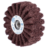 Pferd 44642521 | 43107 5/8"-11 Thread x 2" Width 100 Grit Aluminum Non-Woven Finishing Drum