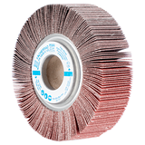 Pferd 44710121 | 45535 4" Diameter x 1" Width 120 Grit Aluminum Unmounted Flap Wheel