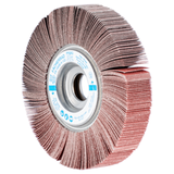 Pferd 44724120 | 45605 6" Diameter x 1" Width 120 Grit Aluminum Unmounted Flap Wheel