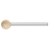 Pferd 47000483 | 36405 5/16" Diameter x 1/8" Shank x 5/16" Width 120 Grit Aluminum Mounted Point