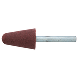 Pferd 36481 | 36481 11/16" Diameter x 1/4" Shank x 1-1/4" Width 120 Grit Cast steel Mounted Point