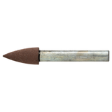 Pferd 36501 | 36501 3/8" Diameter x 1/4" Shank x 3/4" Width 120 Grit Cast steel Mounted Point