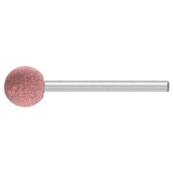 Pferd 47000706 | 36361 3/8" Diameter x 1/8" Shank x 3/8" Width 120 Grit Cast steel Mounted Point