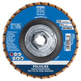 Pferd 47803070 | 43309 4-1/2" Diameter x 60 Grit Ceramic CO-COOL Flap Disc