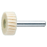 Pferd 48540 | 48540 1" Diameter x 3/8" Width Mounted Felt Flap Wheel