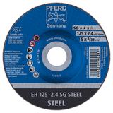 Pferd 61320222 | 63105 5" Diameter x 3/32" Width Aluminum Oxide Cutoff Wheel
