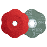 Pferd 64112560 | 40800 5" Diameter x 60 Grit Ceramic Oxide CO-COOL Fiber Disc