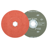 Pferd 64191115 | 40315 5" Diameter x 150 Grit Aluminum Oxide Fiber Disc
