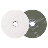 Pferd 64194108 | 40761 5" Diameter x 80 Grit Ceramic Oxide CO-ALU Fiber Disc