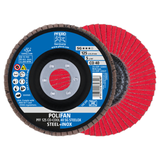 Pferd 67660425 | 62603 5" Diameter x 40 Grit Ceramic Oxide Flap Disc