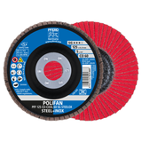Pferd 67660625 | 62605 5" Diameter x 60 Grit Ceramic Oxide Flap Disc