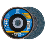 Pferd 67668125 | 63013 5" Diameter x 80 Grit Zirconia Flap Disc