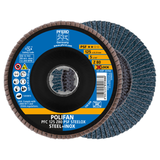 Pferd 67668126 | 60766 5" Diameter x 80 Grit Zirconia Flap Disc