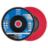 Pferd 67760485 | 62669 7" Diameter x 40 Grit Ceramic Oxide Flap Disc
