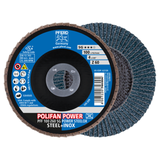 Pferd 62139 | 62139 4" Diameter x 60 Grit Zirconia Flap Disc