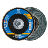 Pferd 69300649 | 63057 6" Diameter x 60 Grit Zirconia Flap Disc