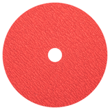 Pferd 69401303 | 62754 7" Diameter x 120 Grit Ceramic CO-COOL Fiber Disc