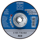 Pferd 69901439 | 61308 5" Diameter x 1/4" Width Aluminum Oxide Grinding Wheel