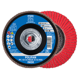 Pferd 69902566 | 61091 5" Diameter x 36 Grit Ceramic Flap Disc