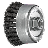 Pferd 79152522 | 82522P 4" Diameter x 5/8"-11 Thread Carbon Steel Cup Brush