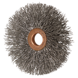 Pferd 79181590 | 81590 3" Diameter x 5/8" Width Stainless Steel Wire Wheel Brush