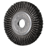 Pferd 79182040 | 82040 10" Diameter x 1-1/4" Width Carbon Steel Knot Wire Wheel Brush