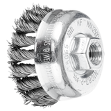 Pferd 79182220 | 82220 2-3/4" Diameter x 5/8"-11 Thread Carbon Steel Cup Brush