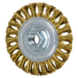 Pferd 79182366 | 82366 4" Diameter x 5/8" Width Stainless Steel Wire Wheel Brush