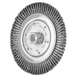 Pferd 79182495 | 82495 6-7/8" Diameter x 3/16" Width Carbon Steel Stringer Bead Wheel Brush