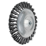 Pferd 79182509 | 82509 7" Diameter x 1/2" Width Carbon Steel Knot Wire Wheel Brush