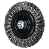 Pferd 79182597 | 82597 6" Diameter x 5/8" Width Stainless Steel Wire Wheel Brush