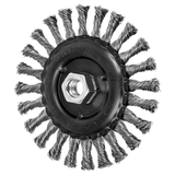 Pferd 79182602 | 82602 6" Diameter x 1/2" Width Stainless Steel Wire Wheel Brush