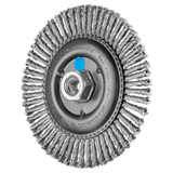 Pferd 79182613 | 82613 6" Diameter x 3/16" Width Stainless Steel Stringer Bead Wheel Brush