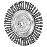 Pferd 79182693 | 82693 6" Diameter x 3/16" Width Carbon Steel Stringer Bead Wheel Brush
