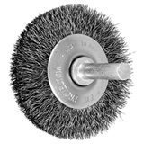 Pferd 79182854 | 82854 2" Diameter x 3/8" Width Carbon Steel Mounted Flared Cup Brush