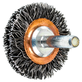 Pferd 79182889 | 82889 1-1/2" Diameter x 1/4" Width Carbon Steel Wire Wheel Brush