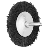 Pferd 79184208 | 84208 3" Diameter x 80 Grit Ceramic Oxide Mounted Wheel Brush