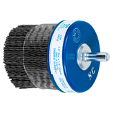 Pferd 79184252 | 84252 2" Diameter x 120 Grit Silicon Carbide Mounted Disc Brush
